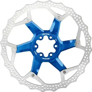 Reverse Brzdový kotouč 203 mm, 6 děr, hliník/ocel, modrý obraz