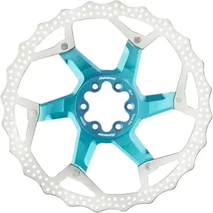 Reverse Brzdový kotouč 203 mm, 6 děr, hliník/ocel, světle modrý obraz