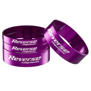 Reverse Podložka distanční Alloy Ultra-Lite set 1 1/8" fialová obraz