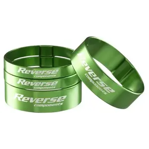 Reverse Podložka distanční Alloy Ultra-Lite set 1 1/8" zelená obraz