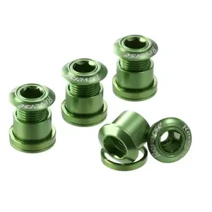 Reverse Šrouby do převodníku Alloy 7 mm zelené, 4 ks obraz