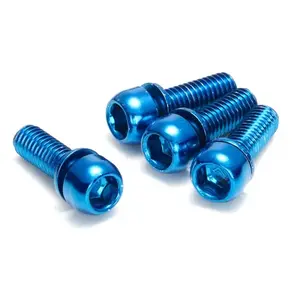 Reverse Šrouby uchycení brzdy M6 x 18 mm, 4 ks modré obraz