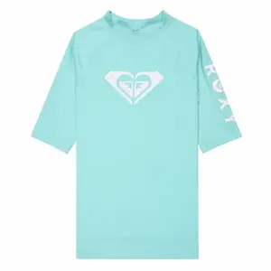 ROXY WHOLE HEARTED dívčí lycrové tričko s krátkým rukávem - 2 roky sweet pink obraz