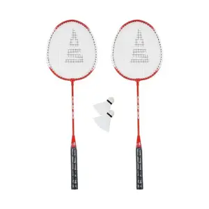 RULYT Sulov červený badmintonový set 2x raketa 2x míček vak obraz
