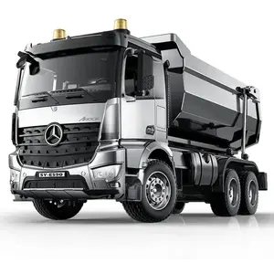 S-idee Mercedes-Benz Arocs RC kovový sklápěč, 1: 20, 4WD, šedý obraz