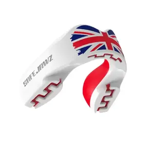 Safe Jawz Chránič zubů Extro Flags United Kingdom - Senior, Bez příchuti obraz