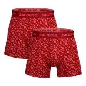 Salming 2-Pack Bamboo Boxer Floral Red - L obraz