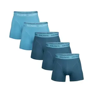 Salming 5-Pack Cotton Boxer Blue Mix - L obraz