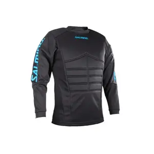 Salming Atlas Goalie Jersey JR Black/Blue - 128 obraz