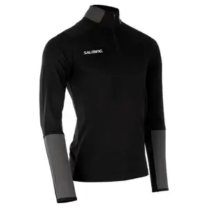 Salming Core 21 Halfzip Jkt Black/Asphalt - XS obraz