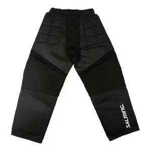 Salming Goalie Pants Guard JR Black/Silver - 128 obraz