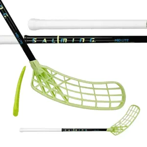 Salming Mid Lite JR Trident Endurance 35 Black / Light Green - 67 (78) cm, Levá ruka dole obraz