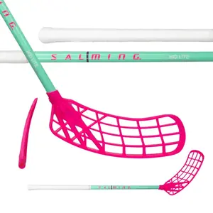 Salming Mid Lite JR Trident Endurance 35 Mint / Magenta - 67 (78) cm, Levá ruka dole obraz