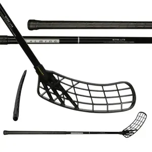 Salming Nitrolite Trident 29 Black/Silver - 96 (107) cm, Pravá ruka dole obraz