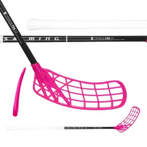 Salming Q-series Carbon Pro 2.0 Trident TX 27 Black / Silver - 96 (107) cm, Levá ruka dole obraz