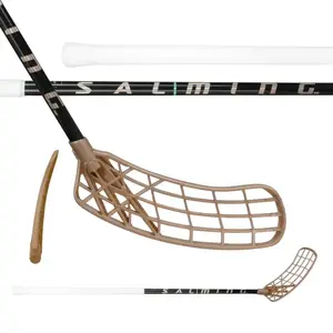 Salming Q-series Carbon Swift Trident TX 29 Black / Champagne - 96 (107) cm, Levá ruka dole obraz