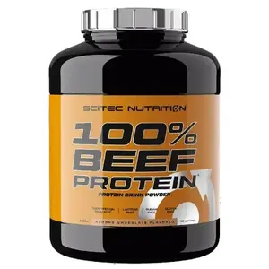 Scitec 100% Beef Protein 900g - Čokoláda, Mandle obraz