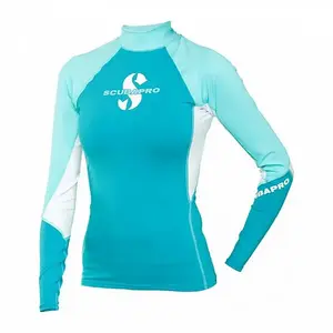 Scubapro Dámské lycrové triko T-FLEX CARIBBEAN UPF80, dlouhý rukáv - M obraz