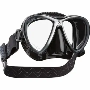 Scubapro Maska SYNERGY TWIN TRUFIT černý silikon - černá/tyrkysová obraz