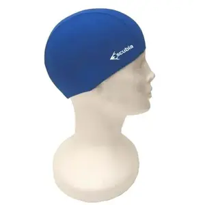 Scubia Koupací čepice Escubia LYCRA Junior 62010 - modrá obraz