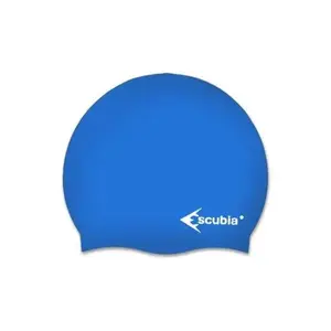 Scubia Koupací čepice SILICON ESCUBIA 62020 Senior - modrá obraz