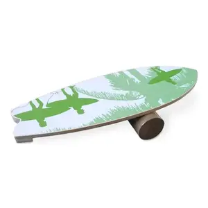 Sedco Balanční deska Trickboard MULTI FUN 75x28cm - světle zelená obraz