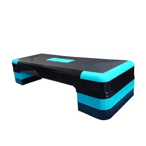 Sedco Bedýnka AEROBIC STEP 90x34x10-15-20 cm - černá/modrá obraz