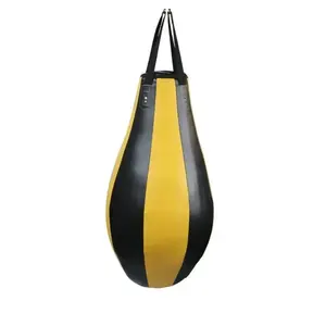 Sedco BOX PYTEL BIG HRUŠKA 110 cm - žlutá obraz