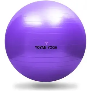 Sedco Gymnastický míč YOYAN Yoga Ball 75 cm - fialová obraz