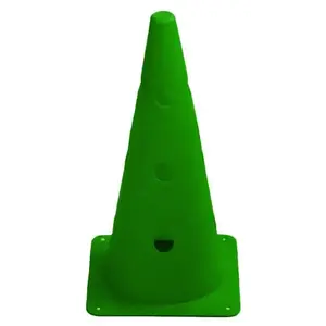 Sedco Kužely kopaná 38 cm RICHMORAL děrované - zelená obraz
