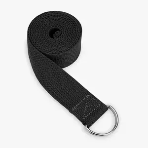 Sedco Pásek na Jógu YOGA STRAP 180 cm - černá obraz