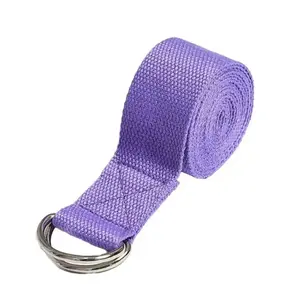 Sedco Pásek na Jógu YOGA STRAP EP501 183x3, 8 cm - fialová obraz