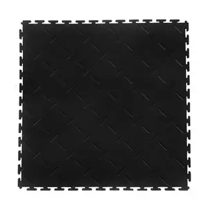 Sedco PVC podlaha do garáží, skladů, hal , tělocvičen ECO - T LOCK - DIAMOND - 498x498x6, 5 mm POUZE Modrá (VÝPRODEJ) obraz