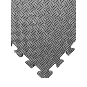 Sedco TATAMI PUZZLE podložka - Dvoubarevná - 100x100x4, 0 cm - černá/šedá obraz