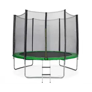 Sedco Trampolína ECO 244 cm + síť a žebřík v ceně - Zelená obraz