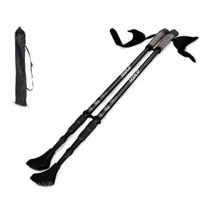 Sedco Trekové teleskopické hole TRACKING ECO 65-135 cm + obal - černá obraz