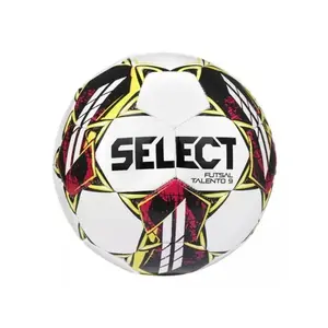 Select Míč sálová kopaná TALENTO 9 - bílá/červená obraz