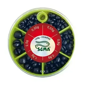 Sema Broky dělené 120 g hrubé rybářské olovo obraz