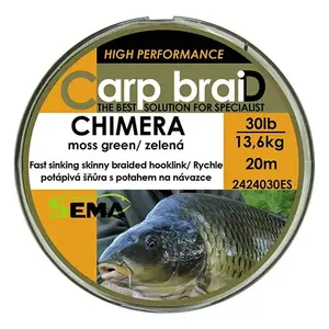 Sema Pletená šňůra Chimera 20 m 40 lbs / 18 2 kg obraz