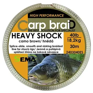 Sema Pletená šňůra Heavy Shock 30 m 60 lbs / 27 2 kg obraz