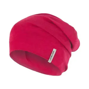 Sensor Čepice Merino Wool Magenta - M obraz