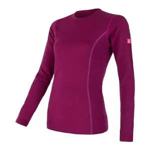 Sensor Merino Active lilla dámské triko dlouhý rukáv - M obraz