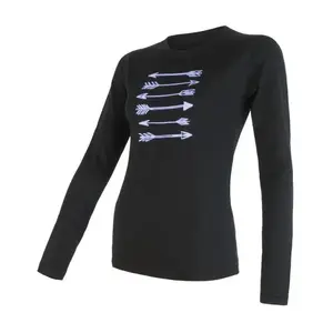 Sensor Merino Active Pt Arrows Černá - M obraz