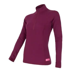 Sensor Merino Df Zip Lilla - XL obraz