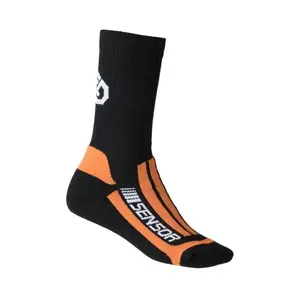 SensorTreking Merino Černá/oranžová - 9-11 obraz
