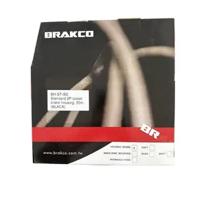 Shimano Bowden brzdový Brakco 5mm BH-ST-SD černý, box 50 m obraz