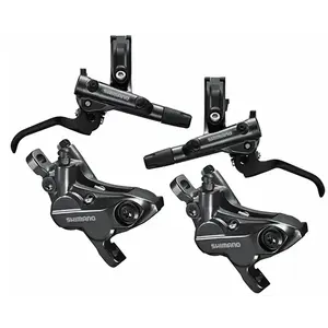 Shimano brzda kotoučová Deore M6120 čtyřpístková p+z (850+1550 mm) komplet obraz