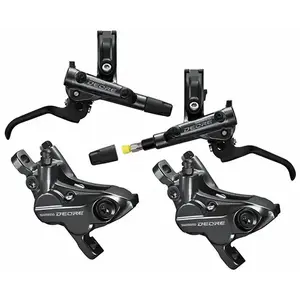 Shimano brzda kotoučová Deore M6120 čtyřpístková p+z (850+1600 mm) komplet (zadní J-kit) obraz