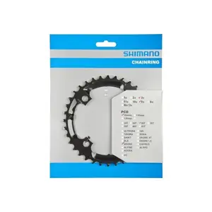 Shimano Deore FCM590 36ZUBŮ 3x9 černý převodník obraz