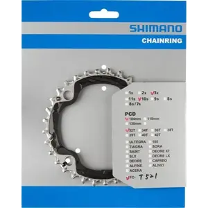 Shimano FC-T521 32ZUBŮ 3x10 černý převodník obraz